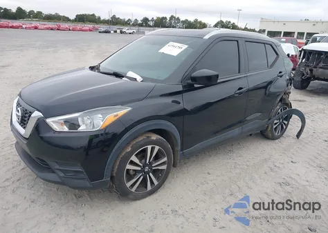2019 Nissan Kicks Sv z USA, uszkodzony, nr VIN 3N1CP5CU9KL546079